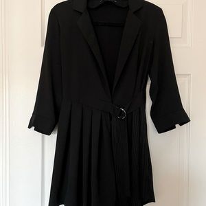 Zara Black Blazer Dress